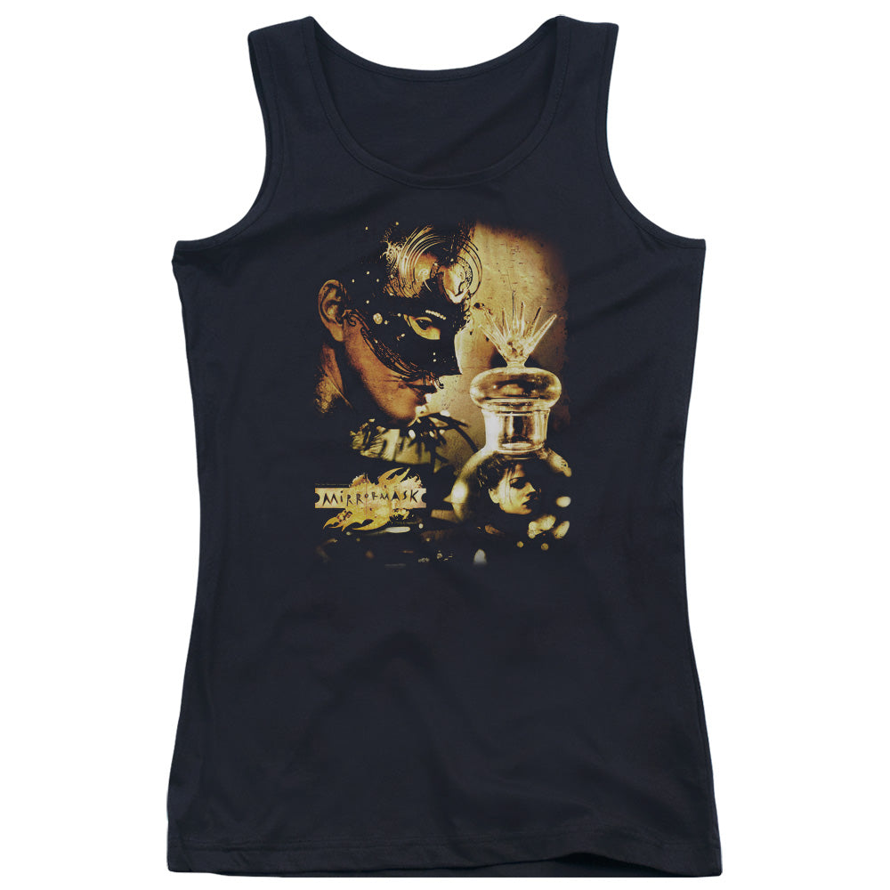 Mirrormask Trapped Womens Tank Top Shirt Black