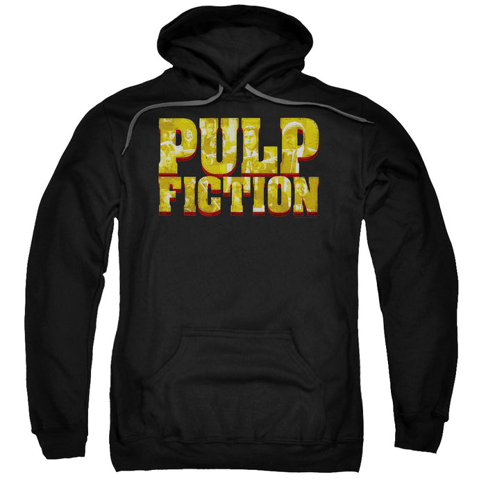 Pulp Fiction Pulp Logo Mens Hoodie Black