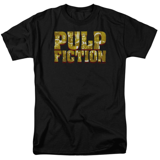 Pulp Fiction Pulp Logo Mens T Shirt Black