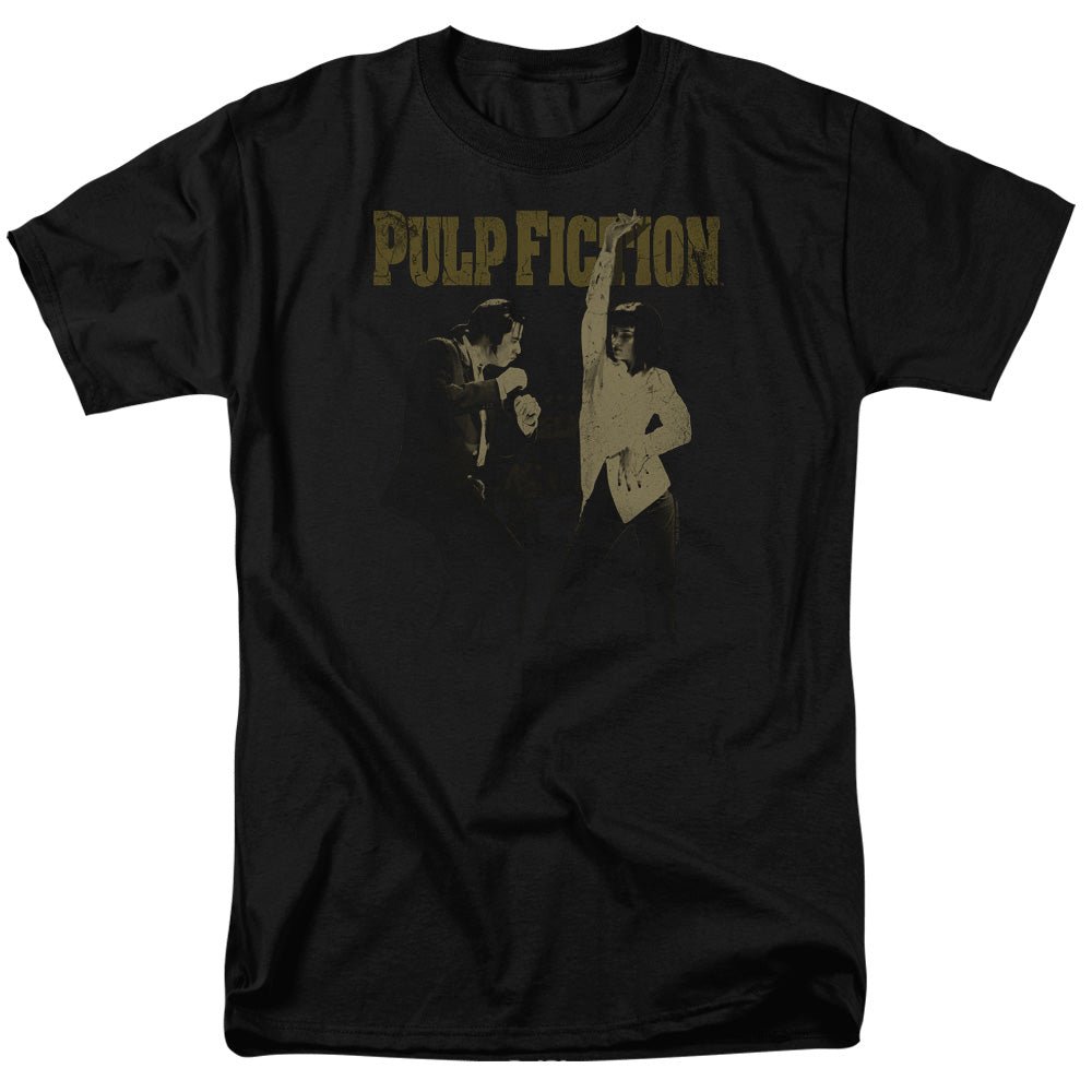 Pulp Fiction I Wanna Dance Mens T Shirt Black