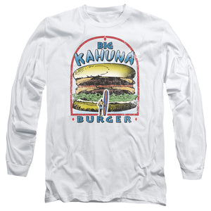 Pulp Fiction Big Kahuna Burger Mens Long Sleeve Shirt White