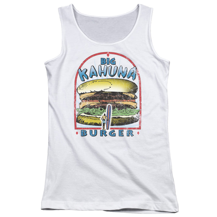 Pulp Fiction Big Kahuna Burger Womens Tank Top Shirt White