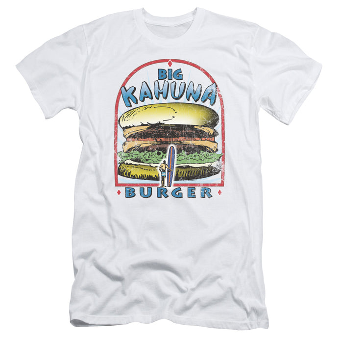 Pulp Fiction Big Kahuna Burger Slim Fit Mens T Shirt White