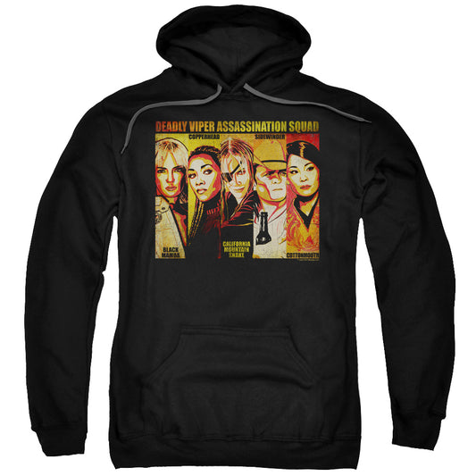 Kill Bill Deadly Viper Assassination Squad Mens Hoodie Black