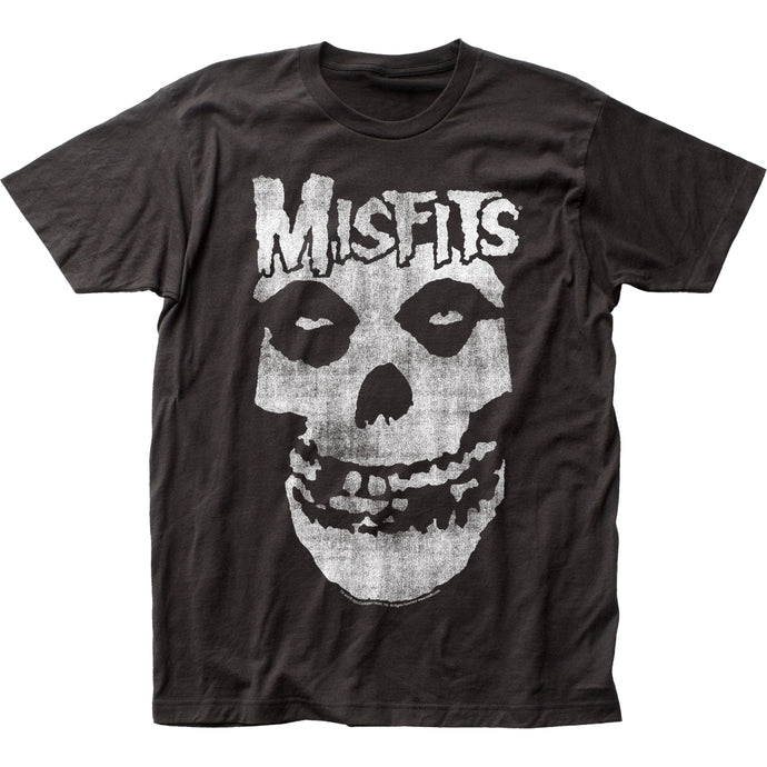 The Misfits Distressed Skull Mens T Shirt Black