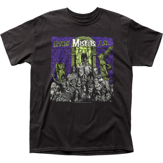 The Misfits Earth A.D. Mens T Shirt Black