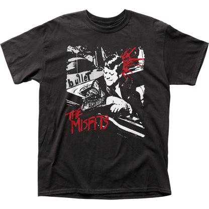 The Misfits Bullet Mens T Shirt Black