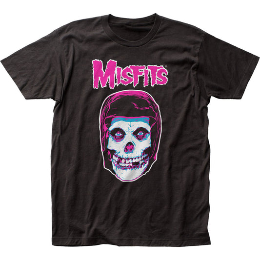 The Misfits Neon Ghost Mens T Shirt Black