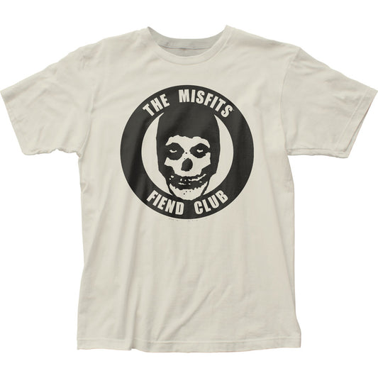 The Misfits Fiend Club White Mens T Shirt Vintage White