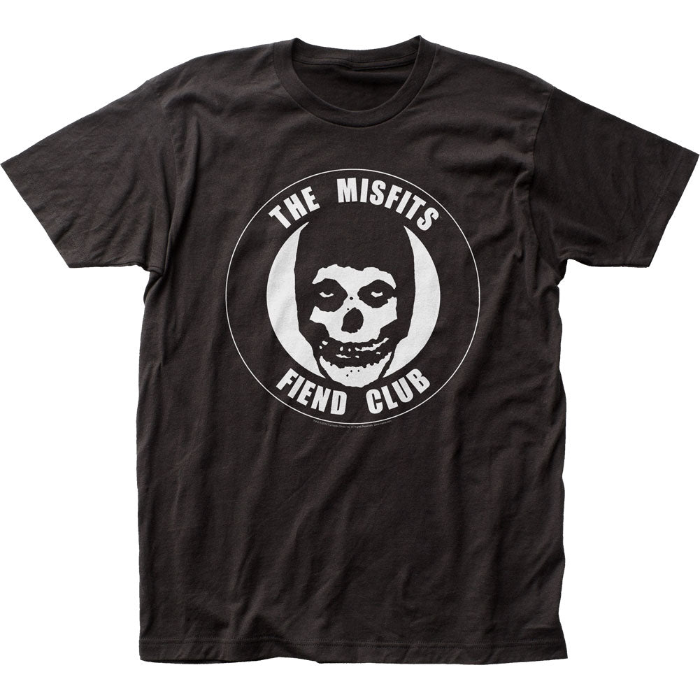 The Misfits Fiend Club Black Mens T Shirt Black