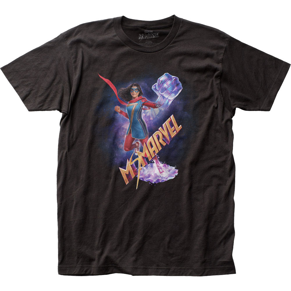 Ms. Marvel Ms. Marvel Mens T Shirt Black