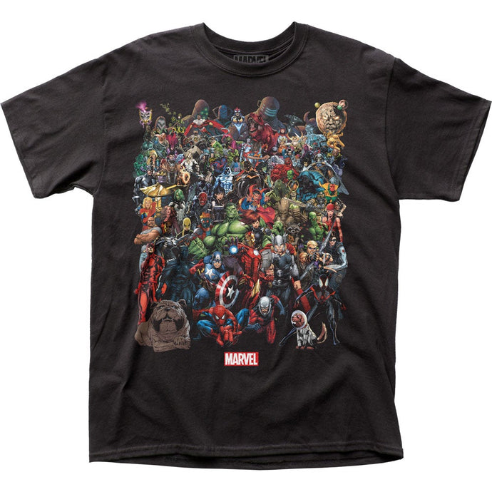Marvel Comics Marvel Universe Mens T Shirt Black