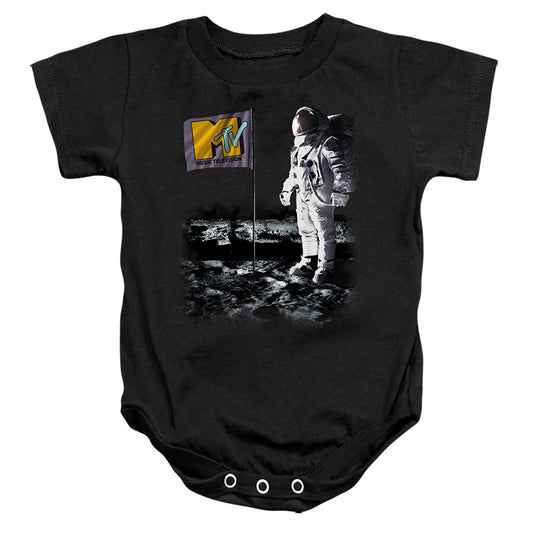 Mtv Space Man Infant Baby Snapsuit Black