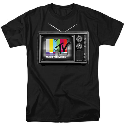 Mtv Mtv Tv Mens T Shirt Black