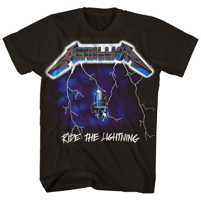 Metallica Ride The Lightning Mens T Shirt Black