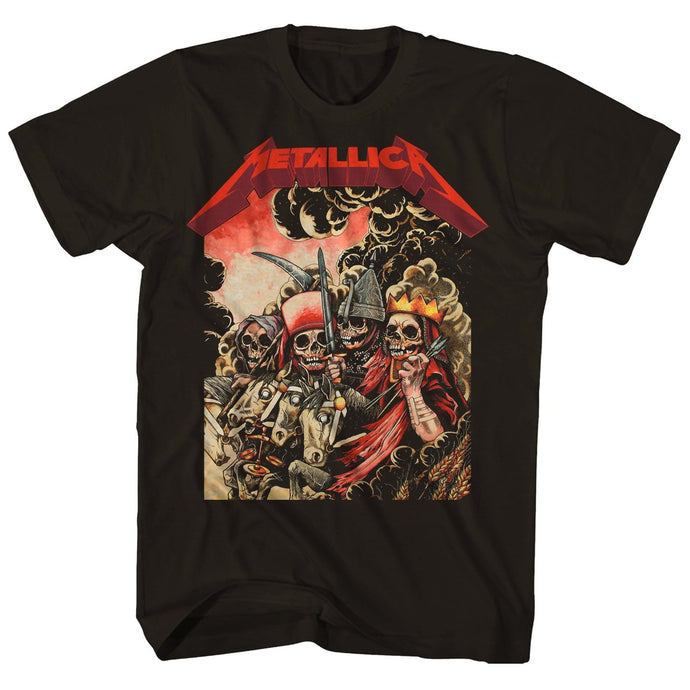 Metallica The Four Horseman Mens T Shirt Black