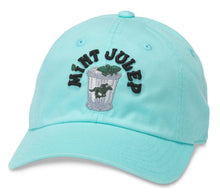 Load image into Gallery viewer, Mint Julep Archive Cocktail Curved Bill Hat Teal