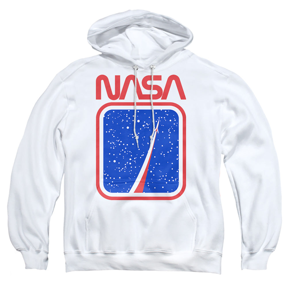 Nasa To The Stars Mens Hoodie White Officially Licensed