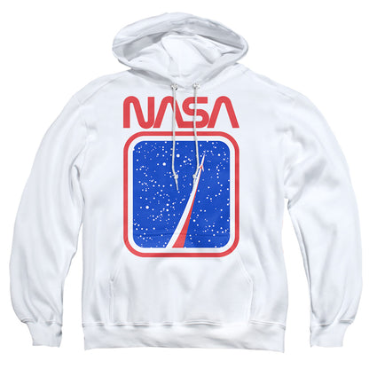 Nasa To The Stars Mens Hoodie White Officially Licensed