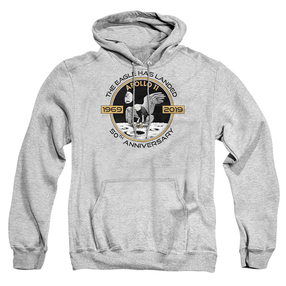 Nasa Apollo Circle 50Th Mens Hoodie Athletic Heather