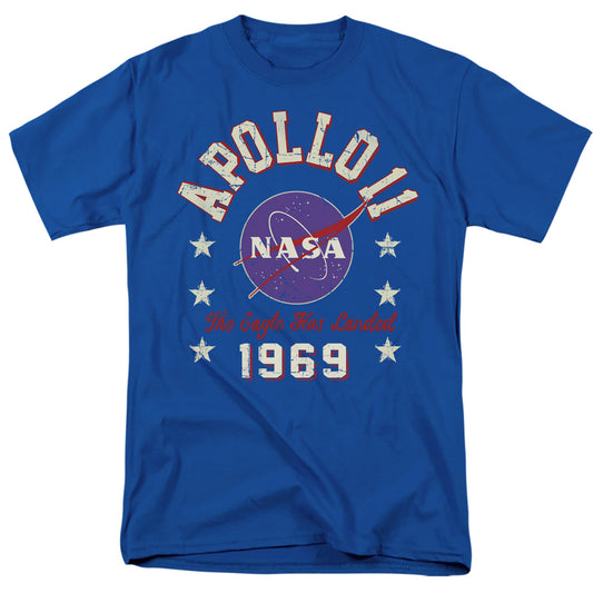 Nasa 1969 2 Mens T Shirt Royal Blue