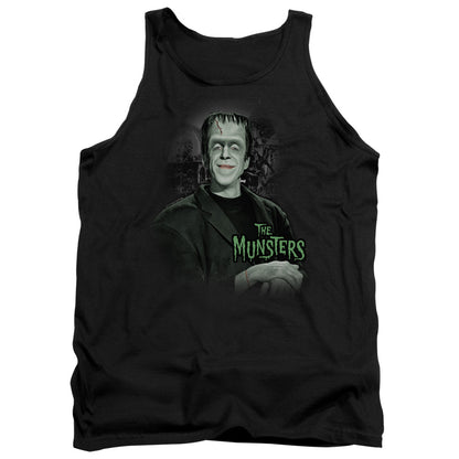 The Munsters Man Of The House Mens Tank Top Shirt Black