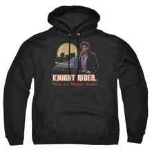 Load image into Gallery viewer, Knight Rider Full Moon Mens Hoodie Black