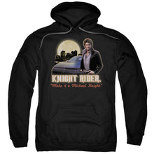 Load image into Gallery viewer, Knight Rider Full Moon Mens Hoodie Black