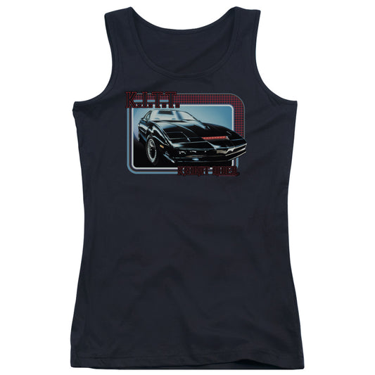 Knight Rider Kitt Womens Tank Top Shirt Black