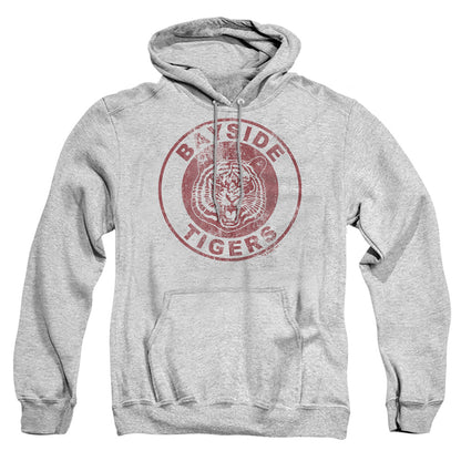 Saved By The Bell Tigers Mens Hoodie Athletic Heather Officially Licensed