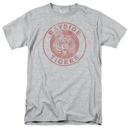 Saved By The Bell Tigers Mens T Shirt Athletic Heather Officially Licensed