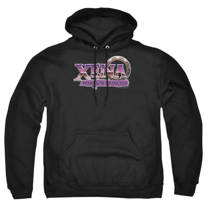 Xena Logo Mens Hoodie Black