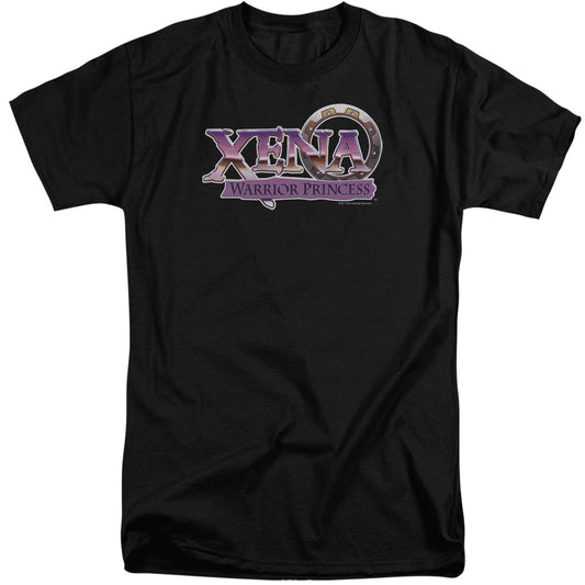 Xena Logo Mens Tall T Shirt Black