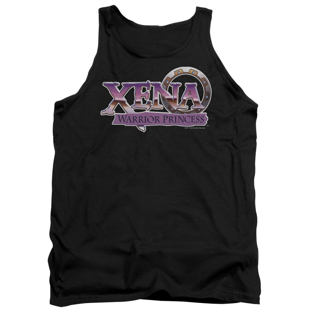 Xena Logo Mens Tank Top Shirt Black