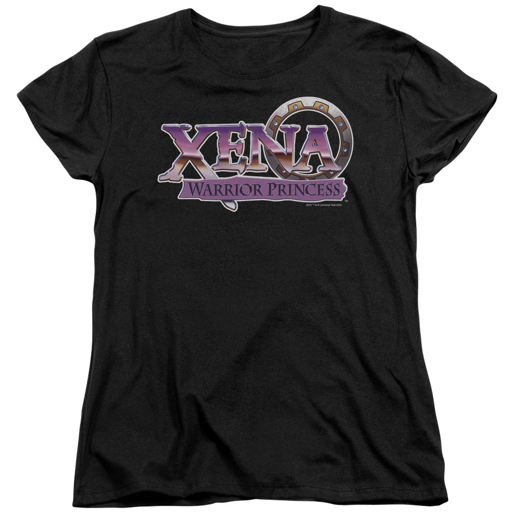 Xena Logo Womens T Shirt Black