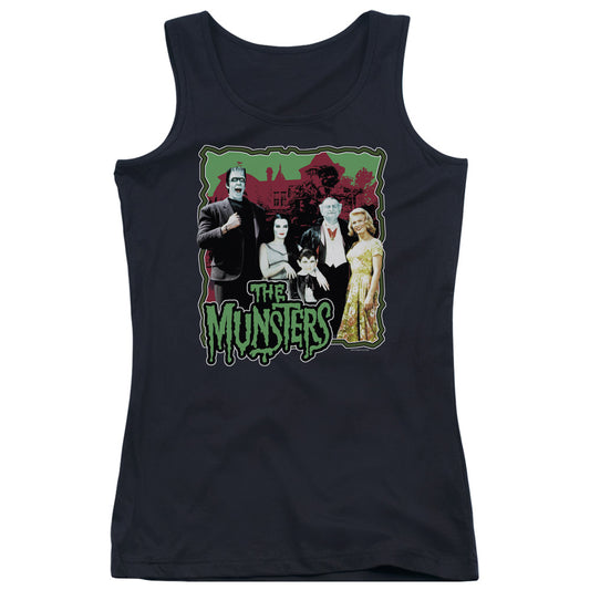 The Munsters Normal Family Womens Tank Top Shirt Black