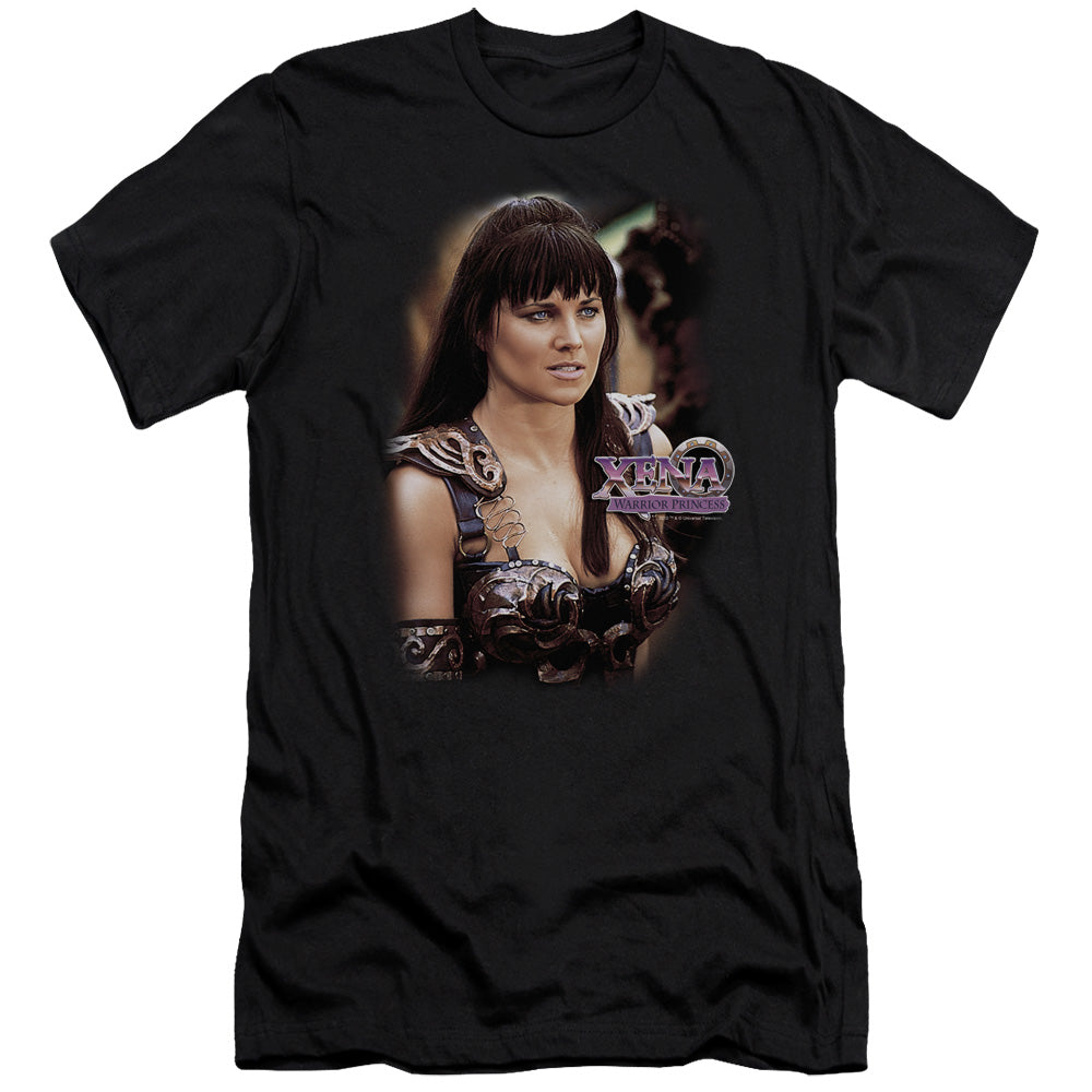 Xena Warrior Princess Slim Fit Mens T Shirt Black