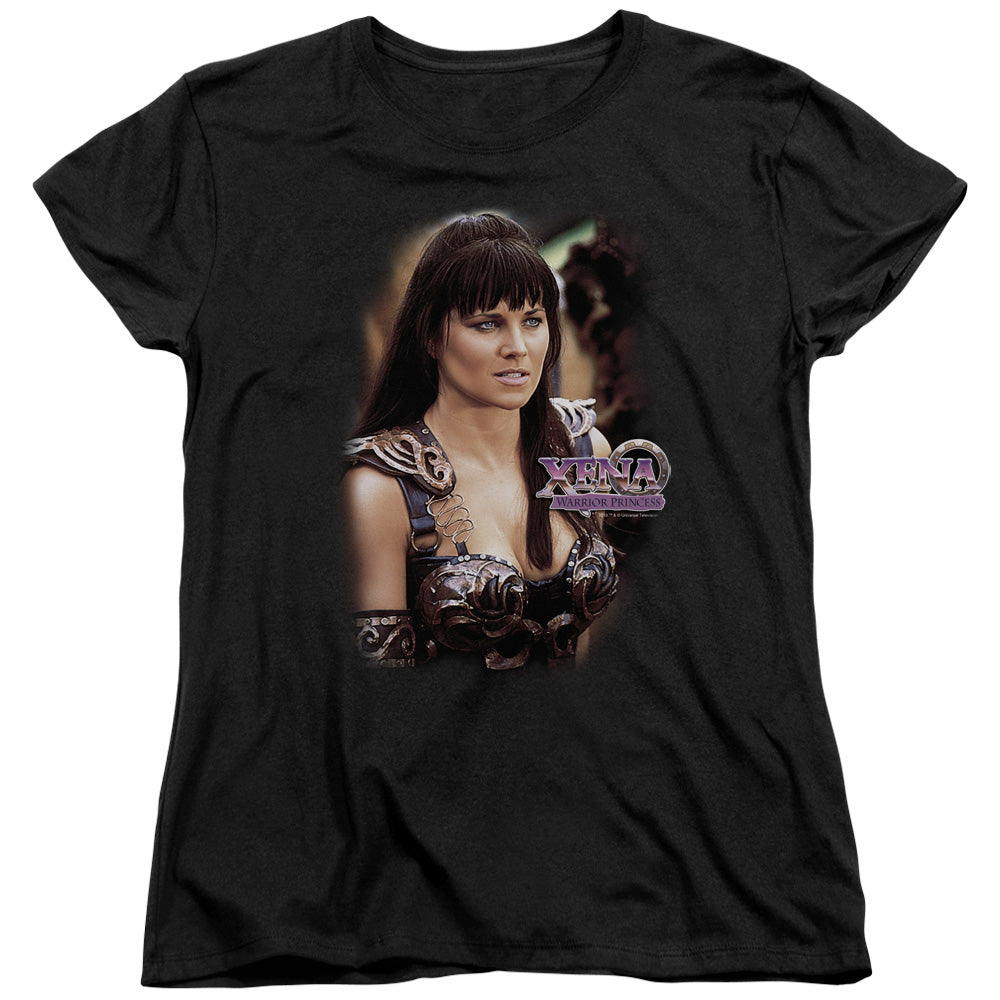 Xena Warrior Princess Womens T Shirt Black