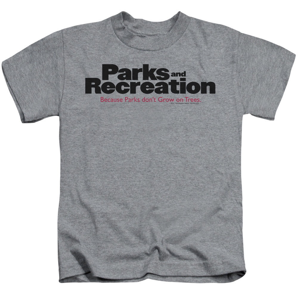 Parks And Rec Logo Juvenile Kids Youth T Shirt Athletic Heather