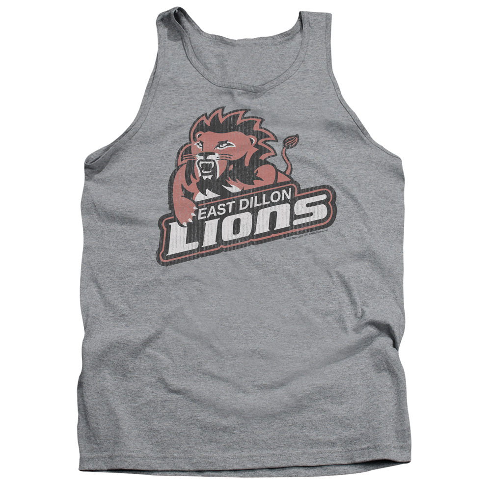 Friday Night Lights East Dillion Lions Mens Tank Top Shirt Athletic Heather Athletic Heather