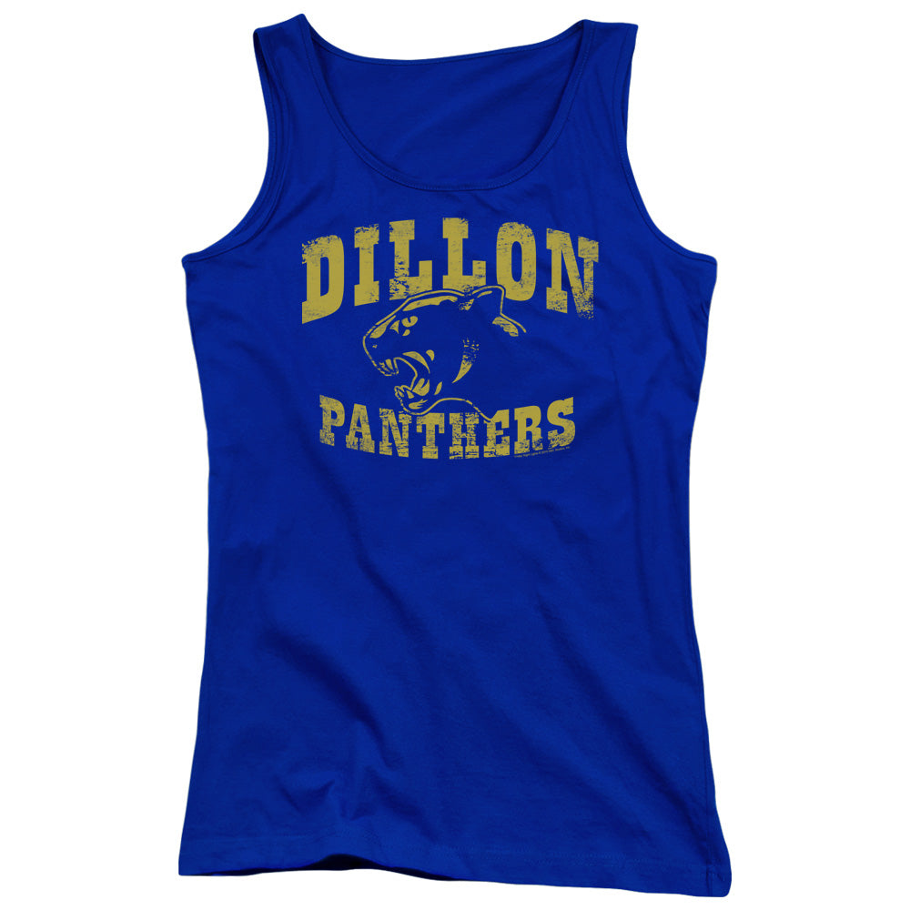 Friday Night Lights Panthers Womens Tank Top Shirt Royal Blue