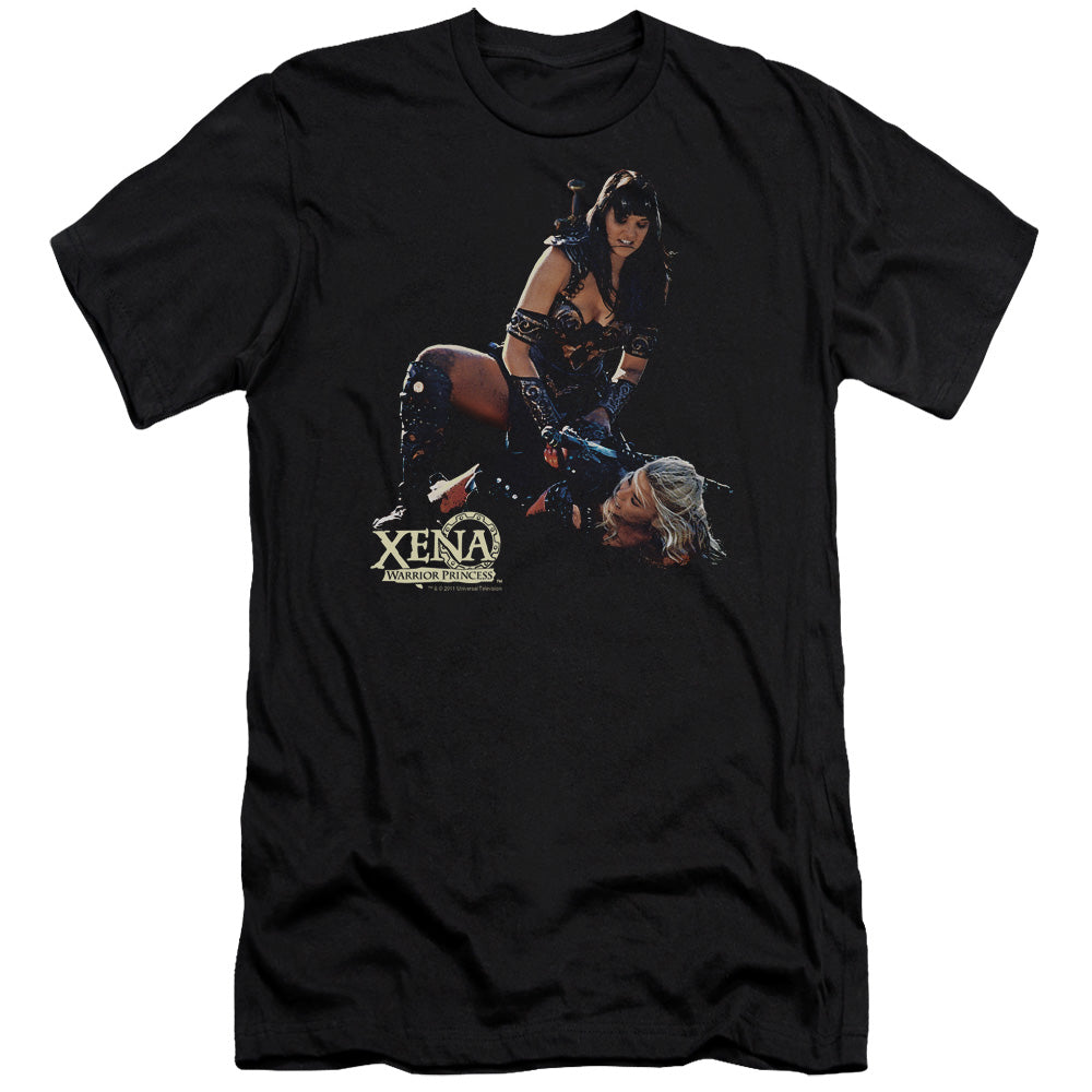 Xena In Control Slim Fit Mens T Shirt Black