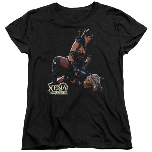 Xena In Control Womens T Shirt Black