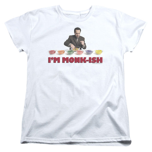 Monk Im Monk Ish Womens T Shirt White