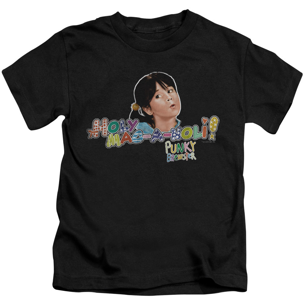 Punky Brewster Holy Mac A Noli Juvenile Kids Youth T Shirt Black