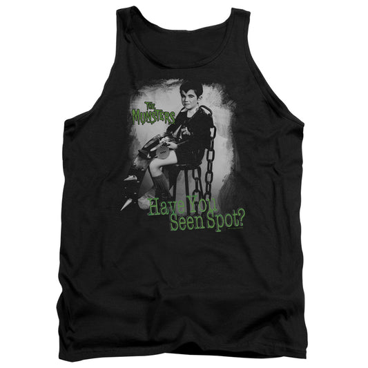 The Munsters Have You Seen Spot Mens Tank Top Shirt Black