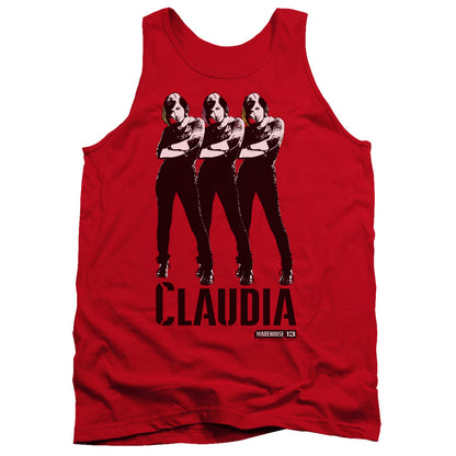 Warehouse 13 Claudia Mens Tank Top Shirt Red