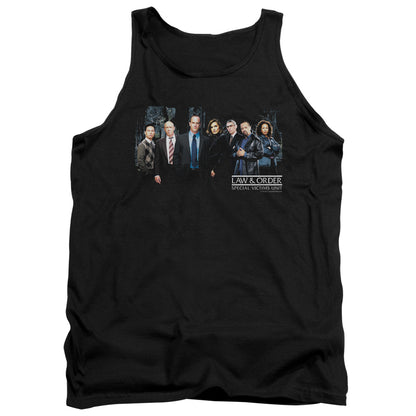 Law And Order Svu Cast Mens Tank Top Shirt Black