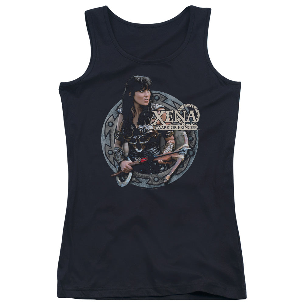 Xena The Warrior Womens Tank Top Shirt Black