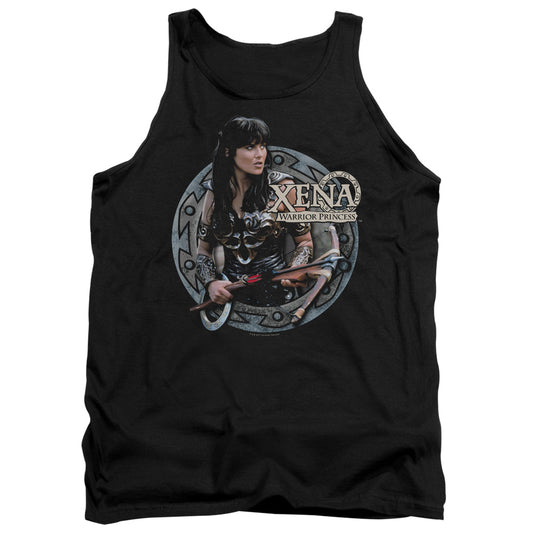 Xena The Warrior Mens Tank Top Shirt Black